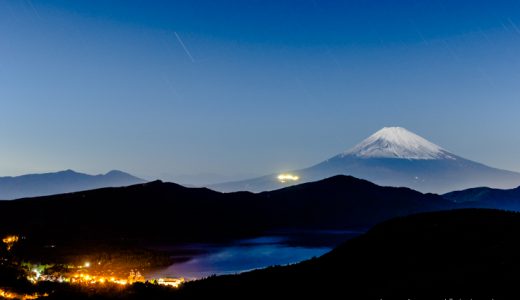 富士山の冠雪が始まったので、大観山へ行ってきました♪